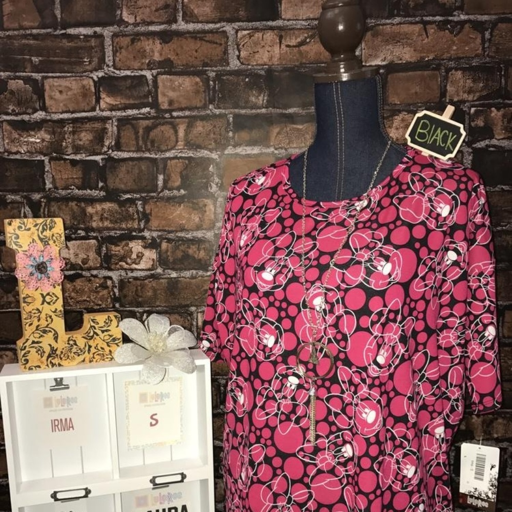 LuLaRoe Disney Irma New  with Tags